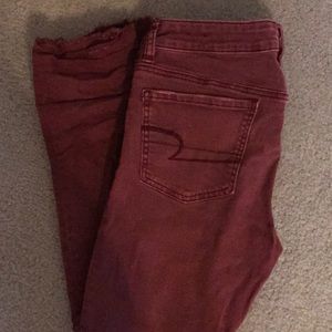 AE cropped jeans
